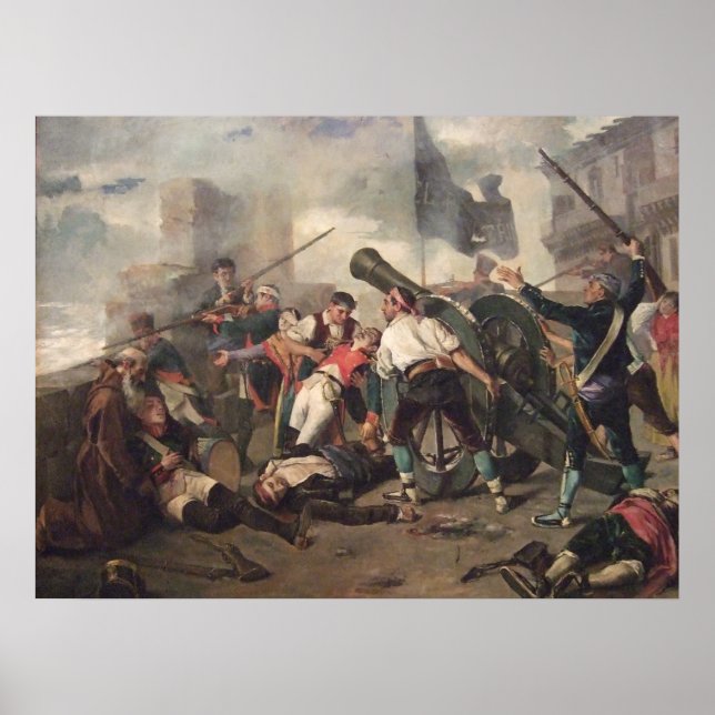 Defence of Zaragoza Poster (Front)
