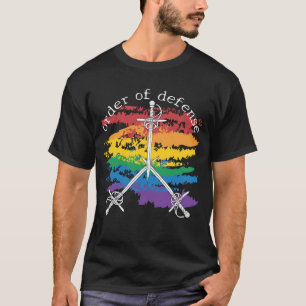 Defence Woodcut Pride T-Shirt