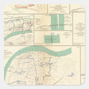 Defences Chattanooga Square Sticker