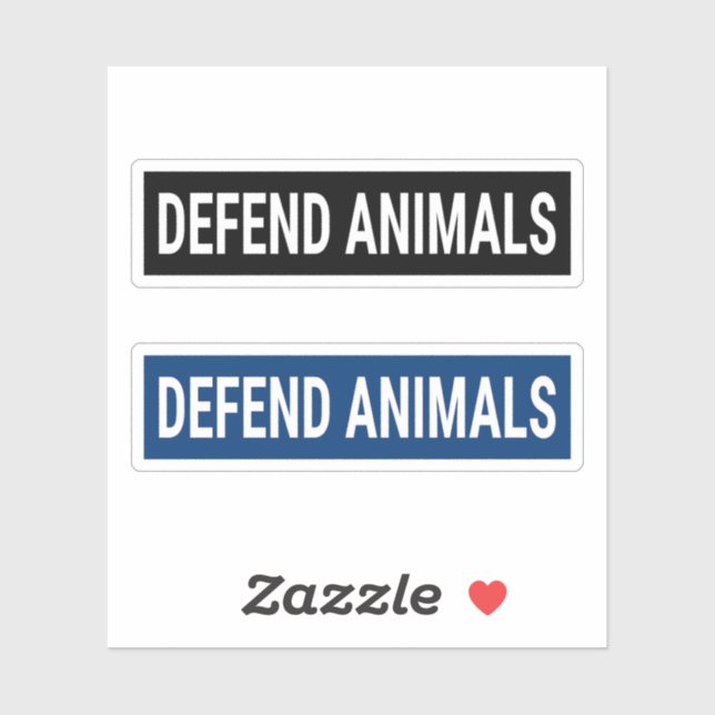 Defend Animals - Animal Liberation (Sheet)