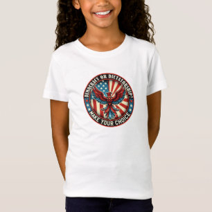 Defend Democracy - Democracy or Dictatorship T-Shirt