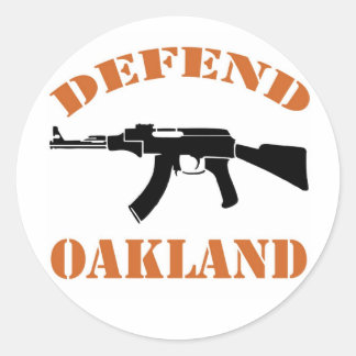 Defend Oakland Sticker