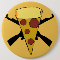 Defend Pop Punk Pizza pin