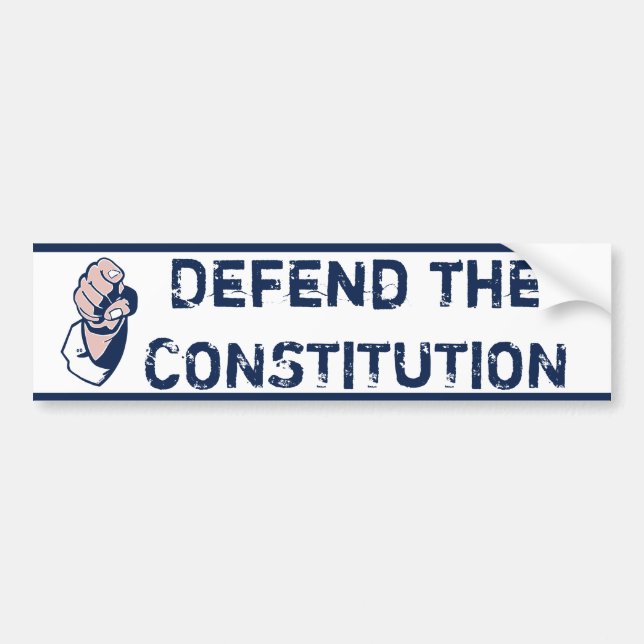 Defend the Constitution Bumper Sticker (Front)
