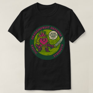 Defend The Dragon's Honor Warrior Fruit  T-Shirt