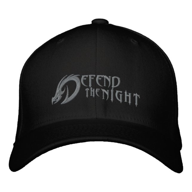 Defend The Night Promotional Embroidered Hat (Front)