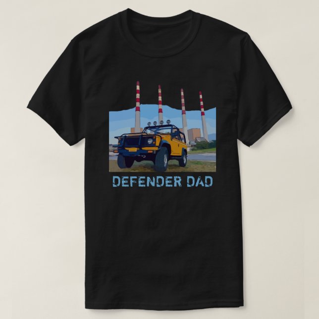 DEFENDER DAD T-Shirt (Design Front)