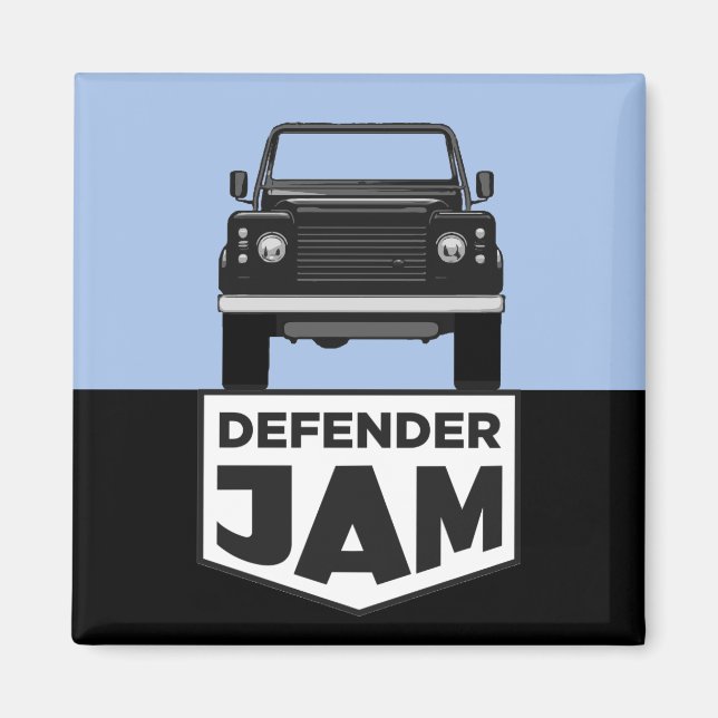 DEFENDER JAM MAGNET (Front)