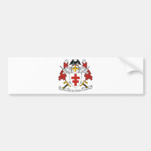 DEFENDER OF THE FAITH  KNIGHTS TEMPLAR EMBLEM BUMPER STICKER