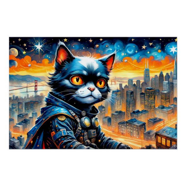 DEFENDER OF THE NIGHT POSTER (Front)