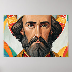 Defender of Unity: Saint Josaphat Poster