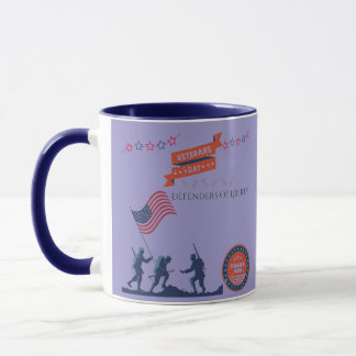 Defenders of Liberty pale purple Mug