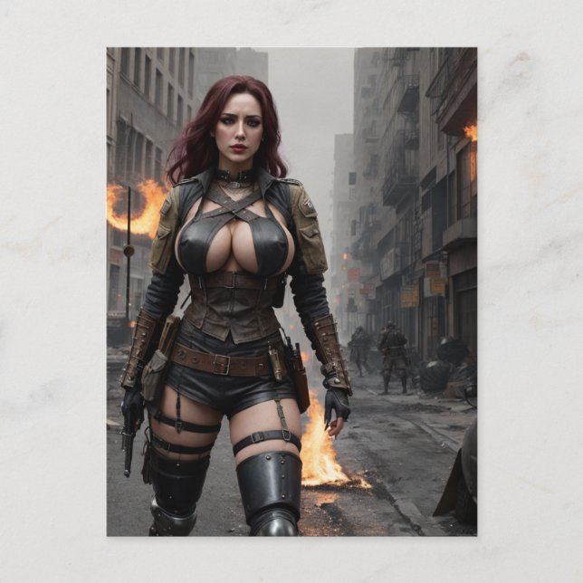 Defending the Fatherland Postcard (Front)