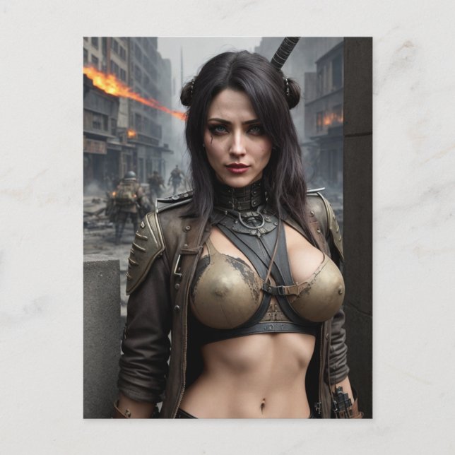 Defending the Fatherland Postcard (Front)