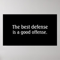 Defense and Offense Quote - SRF