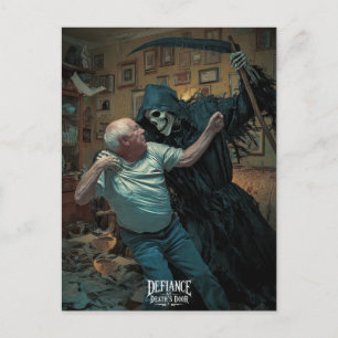 Defiance At Death's Door - Paul Postcard