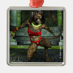 Defiance Premium Square Ornament