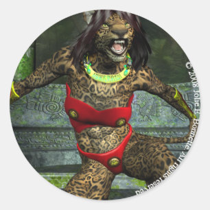 Defiance Round Sticker