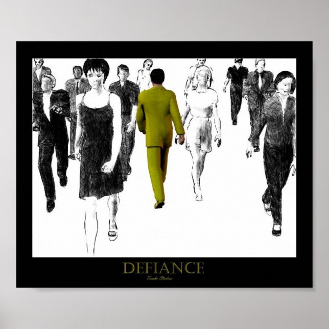 Defiance Yellow Poster (Front)