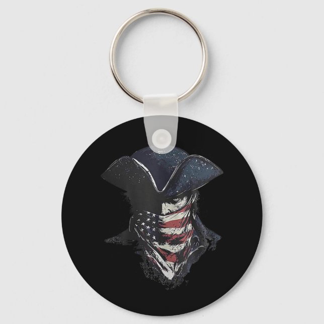 Defiant Since 1776 1  Key Ring (Front)