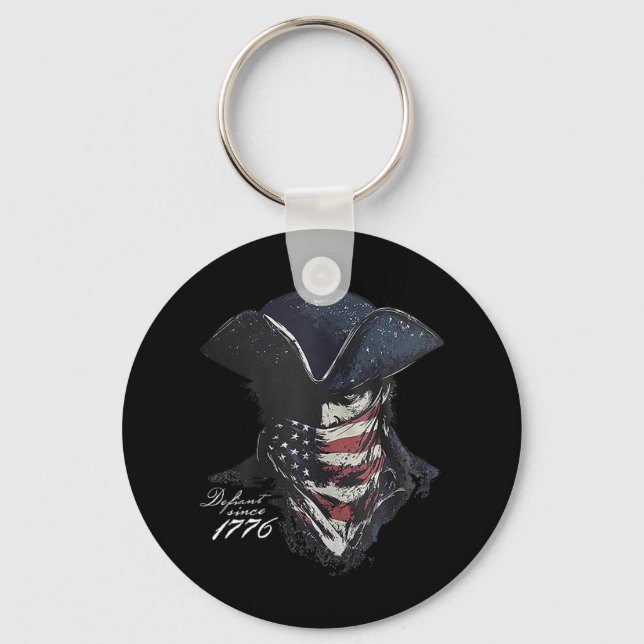 Defiant Since 1776  Key Ring (Front)
