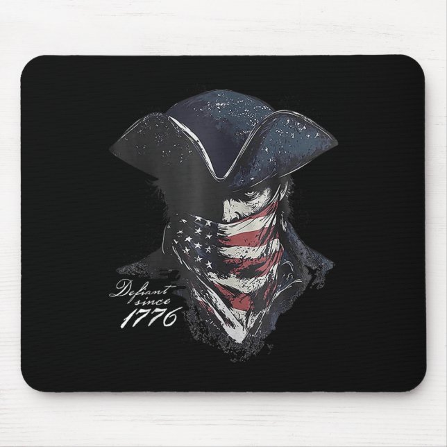 Defiant Since 1776  Mouse Mat (Front)