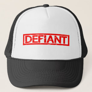 Defiant Stamp Trucker Hat