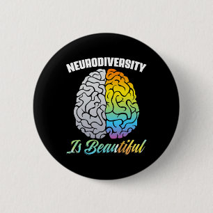 Deficit Disorder Aspergers Dyslexia Spectrum 6 Cm Round Badge