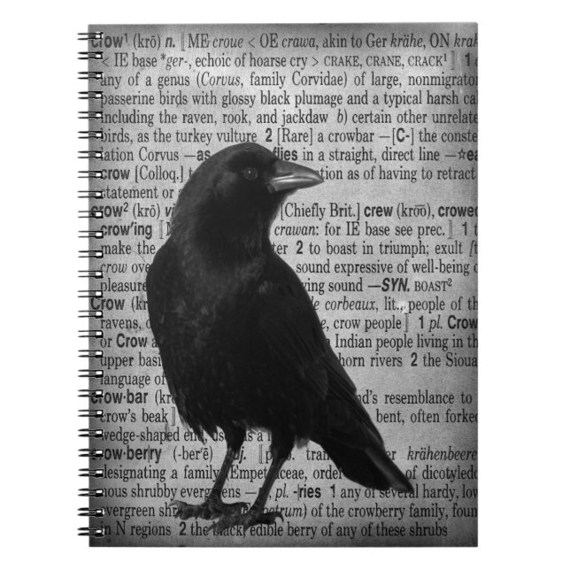 Define Crow Notebook (Front)