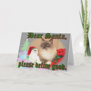 Define Good! Holiday Card