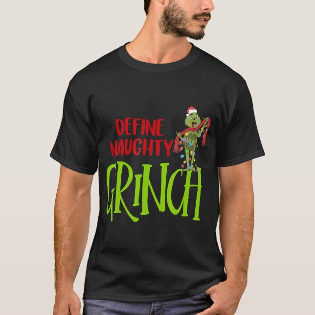 Define Naughty T-Shirt (Front)