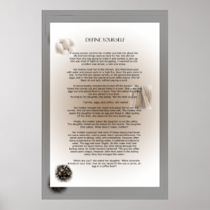 Define Yourself Poster