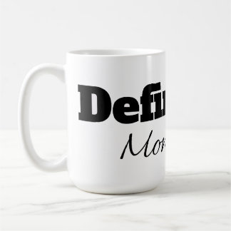 DEFINING MOMENT COFFEE CUP 