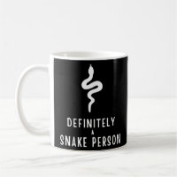 Definitely a Snake Person, Snake Lover Funny Gift