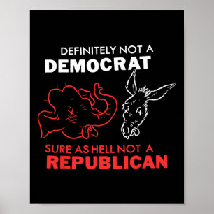 Definitely Not A Democrat Sure As Hell Not A Repub Poster