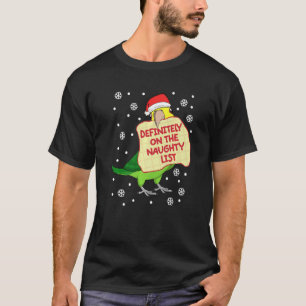 Definitely On Naughty List Parrot I Yellow headed T-Shirt