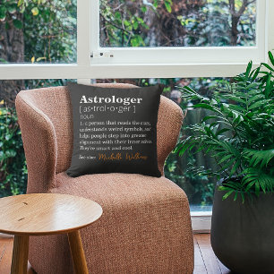 Definition Astrologer Customisable Cushion