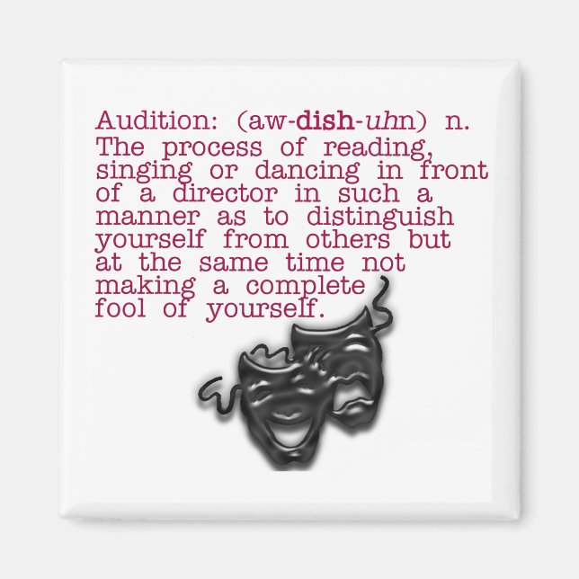 Definition:  Audition Magnet (Front)