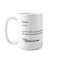 Definition Coffee Mug