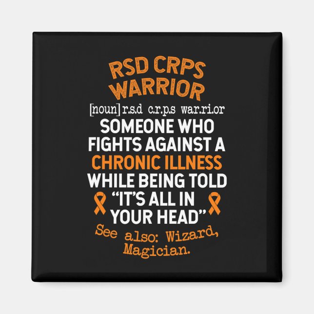 Definition CRPS Warrior Magnet (Front)