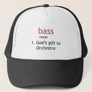 Definition of a Bass Trucker Hat