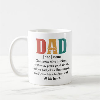 Definition of a Dad Coffee Mug