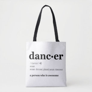 Definition of a Dancer Tote Bag