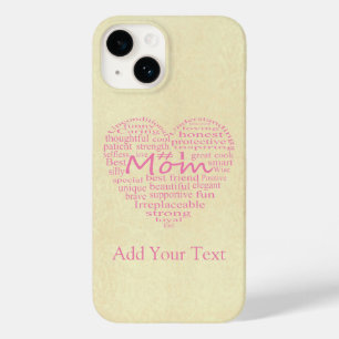 Definition Of A Mother-Heart Outline by STaylor Case-Mate iPhone 14 Case