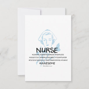 Definition of a Nurse Graduation Announcement Card