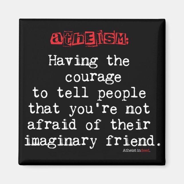 Definition of Atheism Magnet (Front)