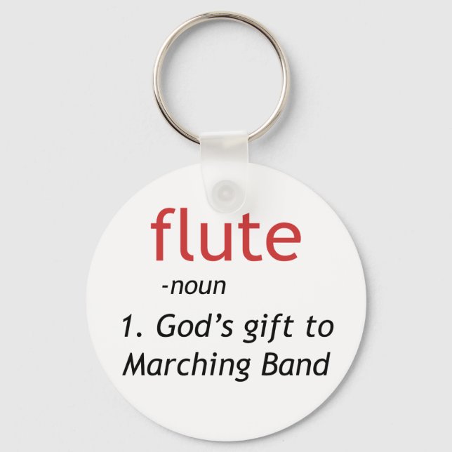 Definition of Flute Key Ring (Front)