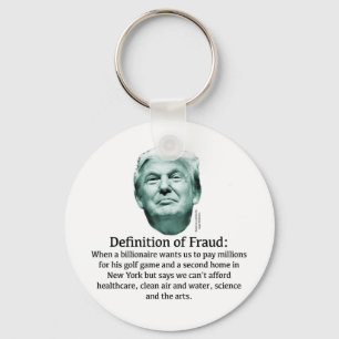Definition of Fraud - TRUMP Key Ring