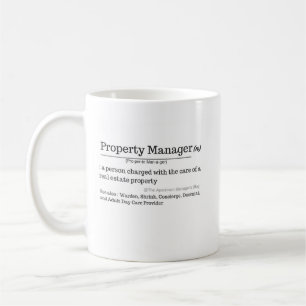 Definition of Property Manager Coffee Mug