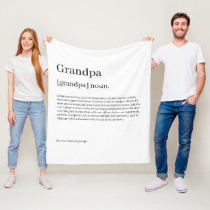 Definition Your Own Fun Personalised  Fleece Blanket